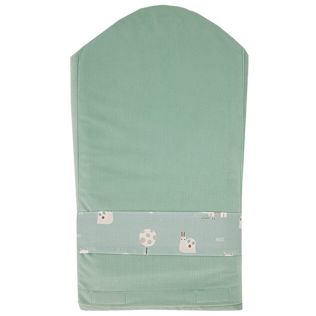 EKO pamut pólya kókuszos kivehető betéttel VELVET Dogs Mint 75x75 cm