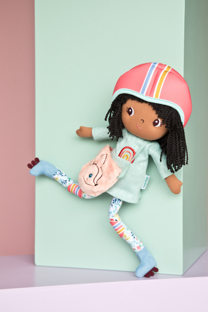Lilliputiens - Puppe Liza auf Rollschuhen