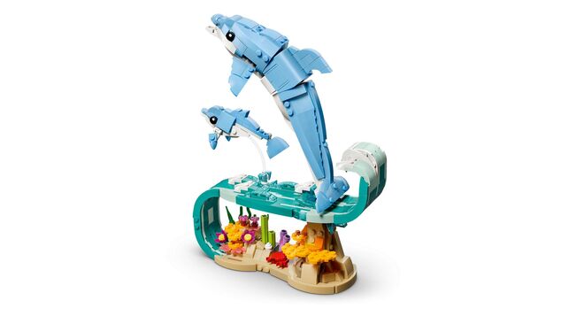 LEGO® Creator 3 v 1 31385 Morské živočíchy: Krásne delfíny