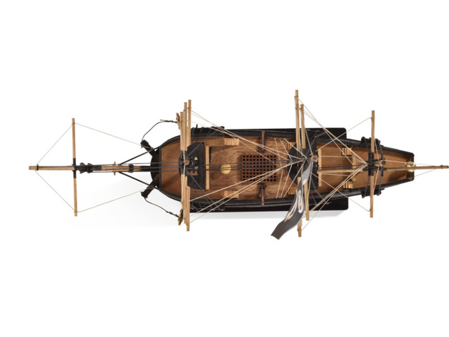 AMATI Pirátska loď 1:135 First step kit