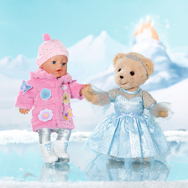 BABY born Ensemble Princesse sur glace, 43 cm