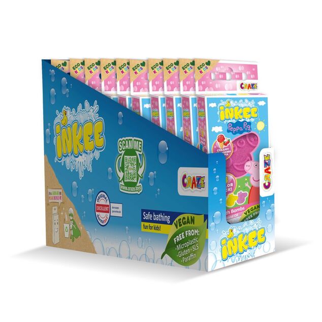 INKEE - Mini balenie šumivej bomby - Peppa Pig