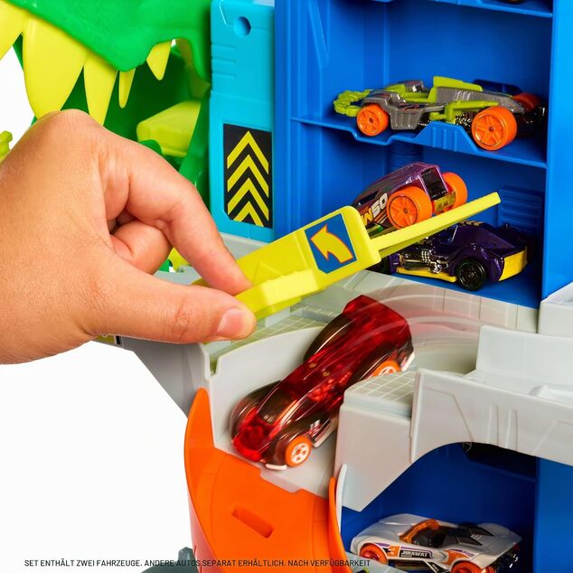 Mattel Hot Wheels City ultimative T-Rex Garage