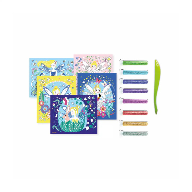Sycomore Artissimo - paillettes colorées - fées