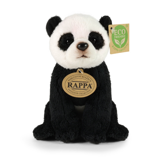 Plyšová panda sediaca 15 cm ECO-FRIENDLY