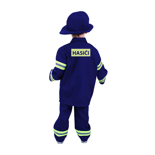 Detský kostým hasič s českou potlačou (M)