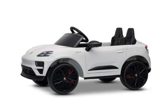 Elektrické autíčko Porsche Macan 12V s pohonom zadných kolies a licenciou (Jednomiestne),