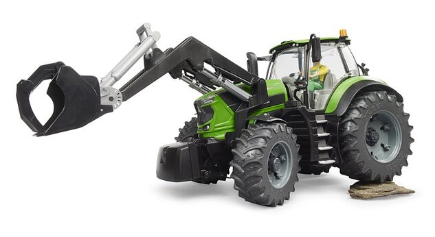 Bruder Farmer - Deutz 8280 TTV traktor s predným nakladačom