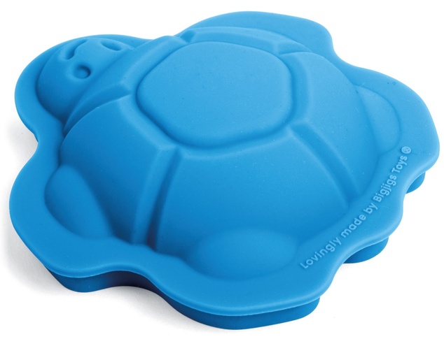 Bigjigs Toys Silikonové formičky modré Ocean