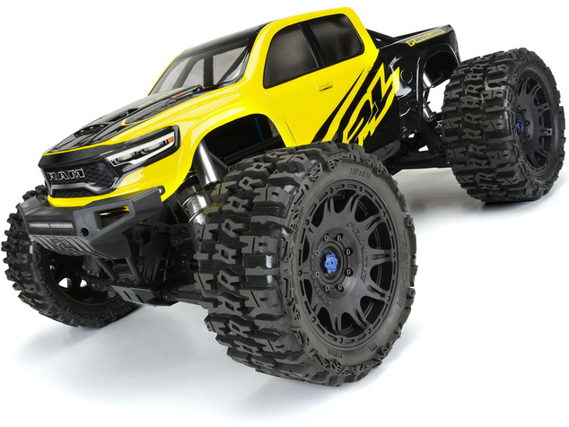 Pro-Line koleso s pneu 1:6 Trencher 5.7”, H24 disk čierny 8x48 Hex (2)