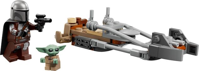 LEGO® Star Wars™ 75436 Mandalorian, Grogu a spídrová motorka