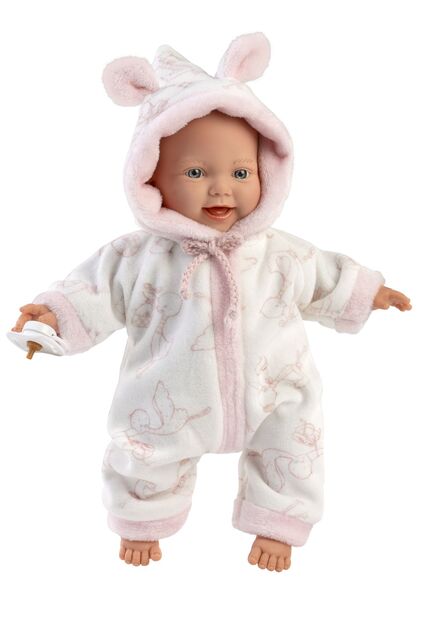 Llorens 63312 LITTLE BABY - realistická bábika bábätko s mäkkým látkovým telom - 32 cm