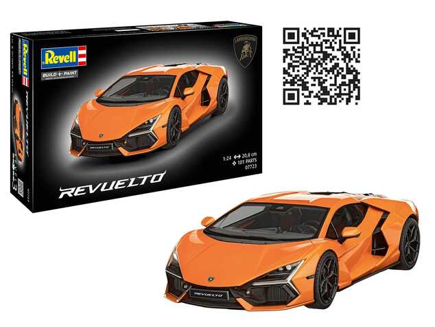 Műanyag ModelKit autó 07723 - Lamborghini Revuelto (1:24)