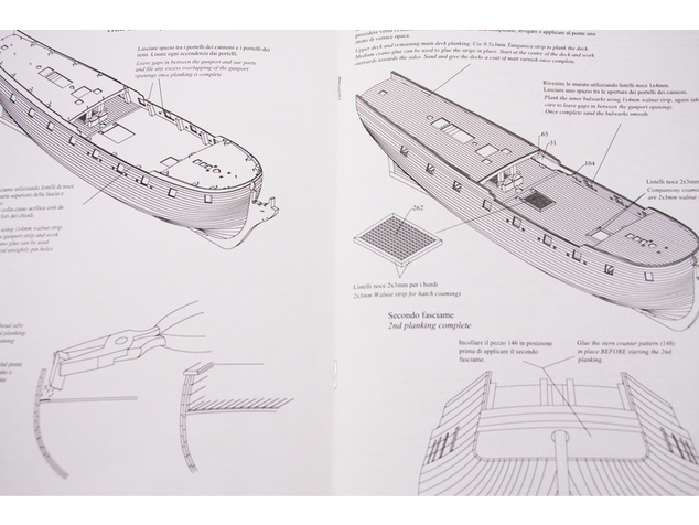 VICTORY MODELS HMS Pegasus 1776 1:64 kit