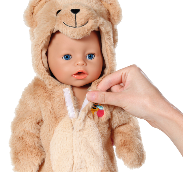 Zapf Baby born Kostým medvedík, 43 cm