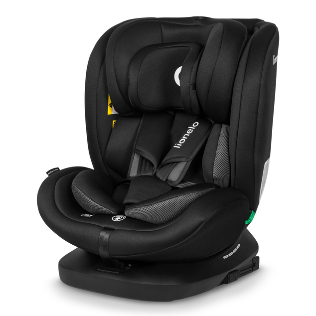 Lionelo Autosedačka Bastiaan i-Size (40-150 cm) Black Carbon