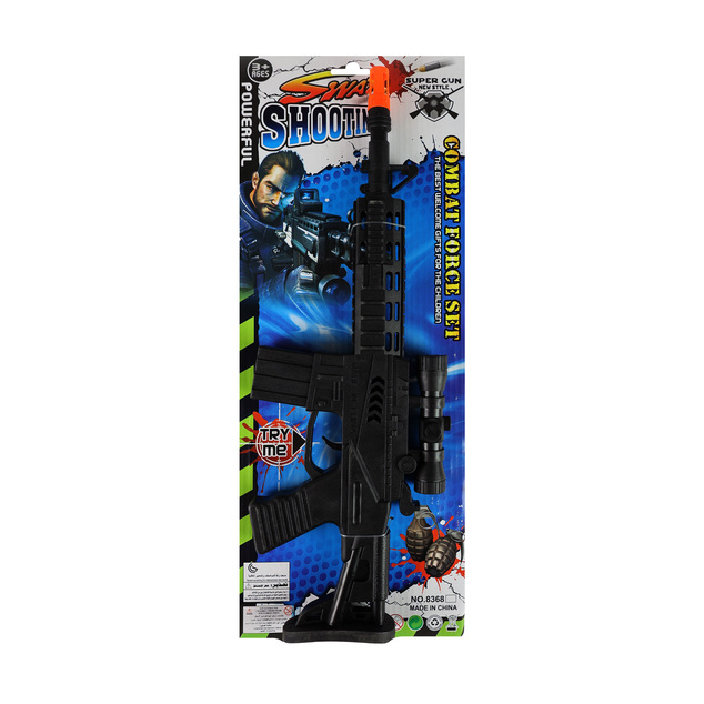 Samopal mechanický so zvukom 40 cm