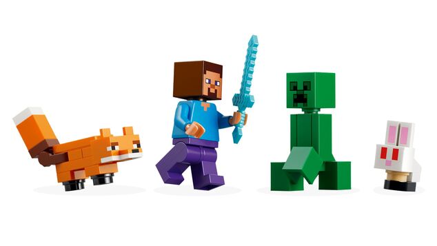 LEGO® Minecraft™ 21583 Steve und das Abenteuer in der Taiga