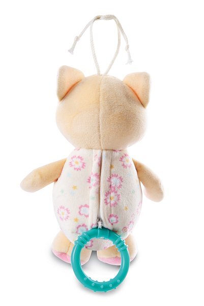 NICI MFN plyš Mačička na zavesenie s hracím strojčekom, 18cm