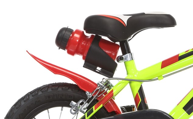 Dino Bikes - Detský bicykel 12" 412US - zeleno - čierny