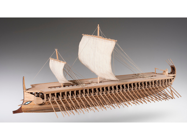 Dušek triremă greacă 480 î.Hr. 1:72 kit