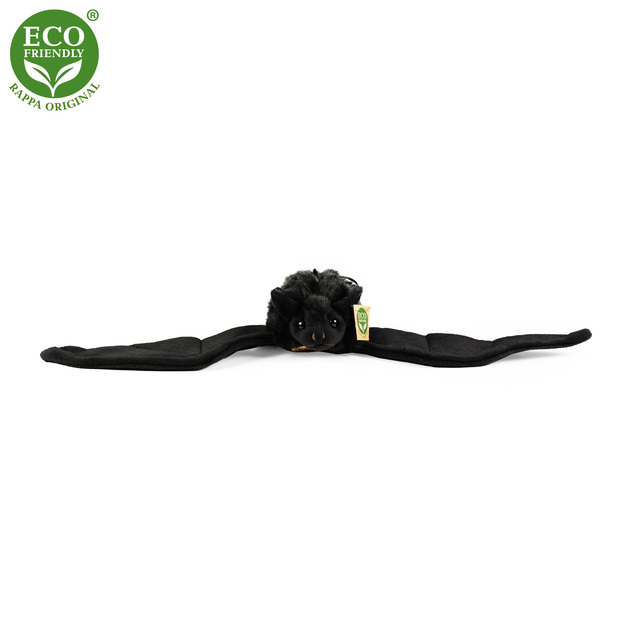 Liliac de pluș negru 16 cm ECO-FRIENDLY