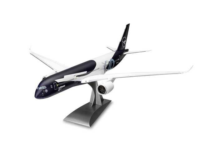 Geschenk-Set Flugzeug 05612 - A350-900 - Lufthansa (100. Jahrestag) (1:144)