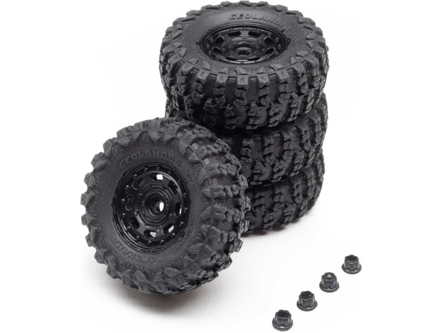 Axial SCX30 Jeep Wrangler JLU 4WD 1:30 RTR zöld