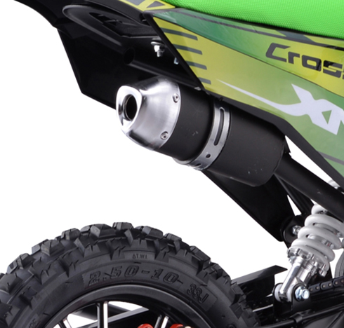 Motocicleta de gasolina para niños Beneo Motors CROSS XM roja - 50cm3