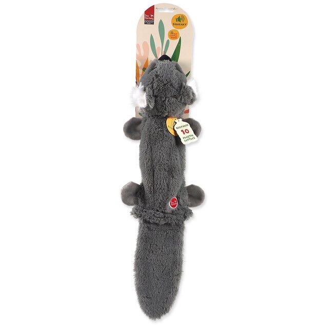 Giocattolo Dog Fantasy Recycled Toy koala con bottiglia PET, sonaglio con coda frusciante 50cm