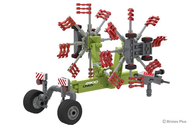 BRIXIES Plus 222.730 CLAAS LINER 2900 - zhrňovač, 217 k