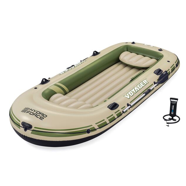 Bestway 65156 Balsa inflable Voyager X4, 350 x 145 x 49cm