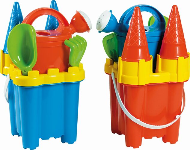 Androni Set für Sandburg - Höhe 29 cm, blau