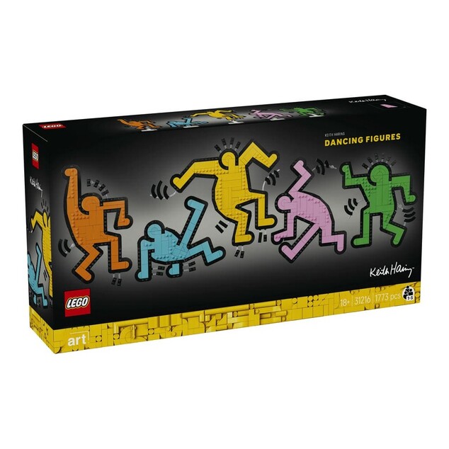 LEGO® Art 31216 Keith Haring – Tancujúce postavy