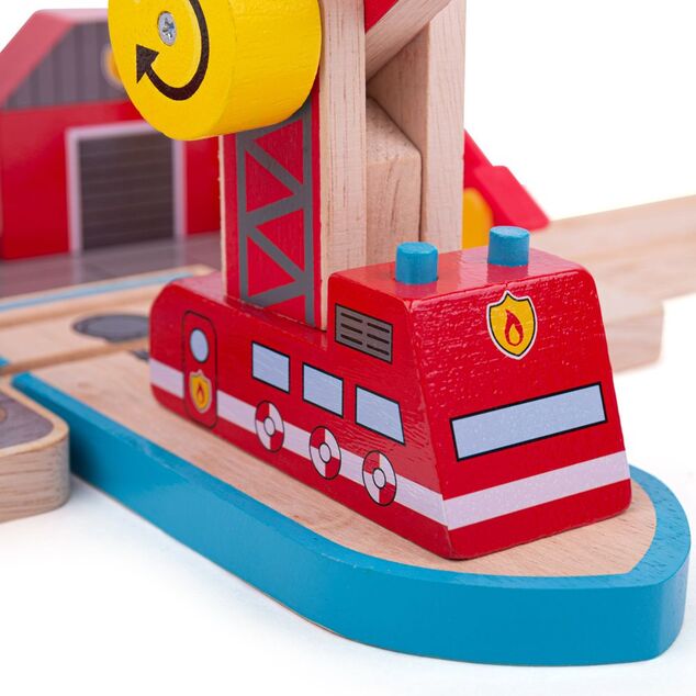 Soccorritori marini dei vigili del fuoco di Bigjigs Rail