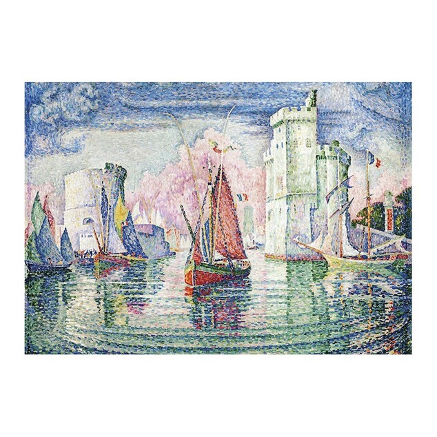 SENTOSPHERE Puzzle Intrarea în portul La Rochelle- Paul Signac 1000 piese