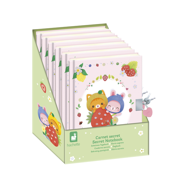 Janod Atelier Hachette Tajný deník se zámkem