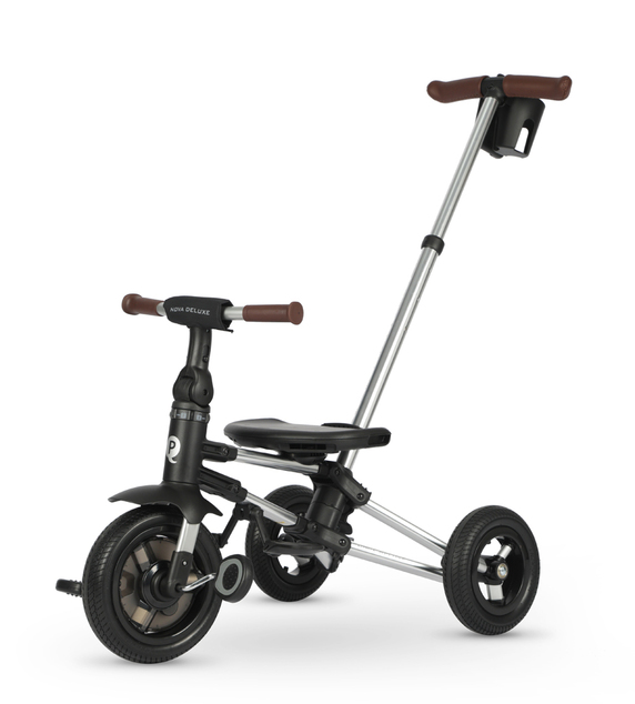 QPLAY Tříkolka Nova Deluxe 5v1 Black, 10-72 měsíců