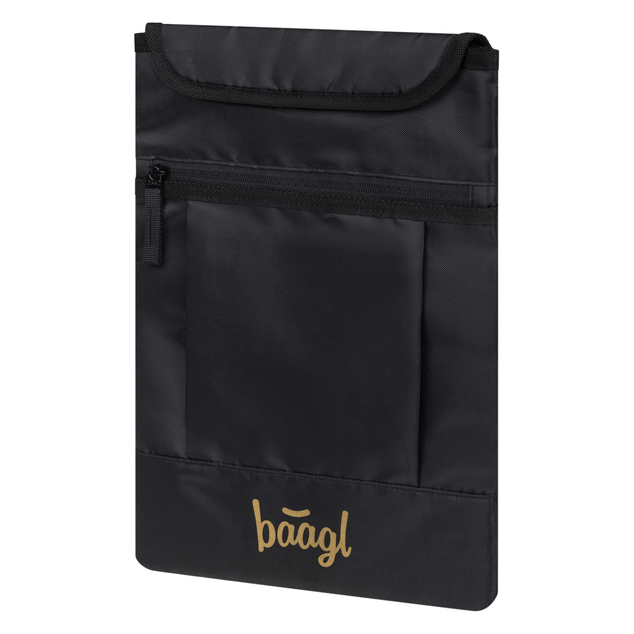 BAAGL SET 5 Skate Gold: Rucksack, Federmäppchen, Beutel, Gürteltasche, Laptop-Hülle