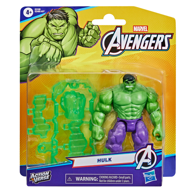 HASBRO - Avengers ActionVerse - Figura di Hulk