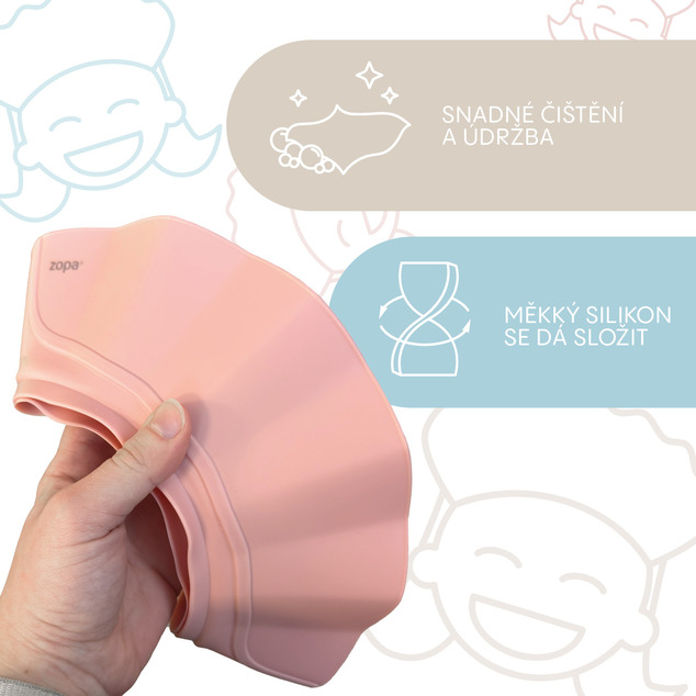 Silikónový kryt na kúpanie, Pink