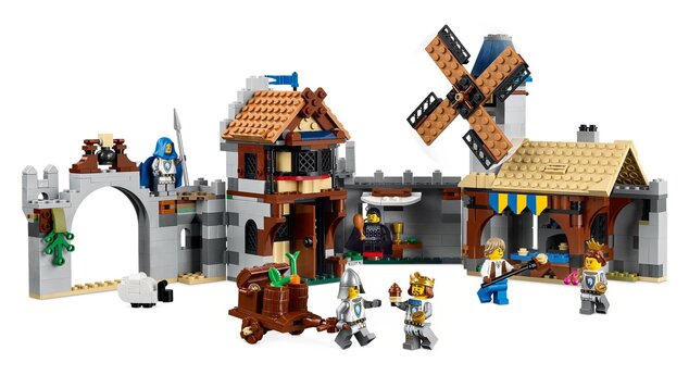 LEGO® Creator 3 v 1 31168 Stredoveký hrad a rytieri na koňoch