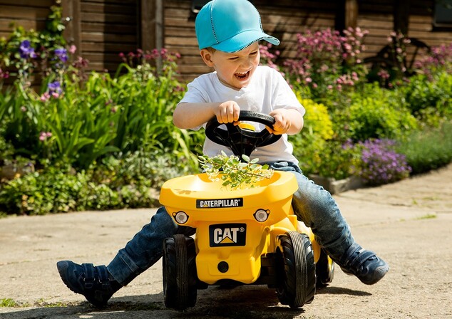 Rollytoys Odrážadlo CAT Dumper mini trac