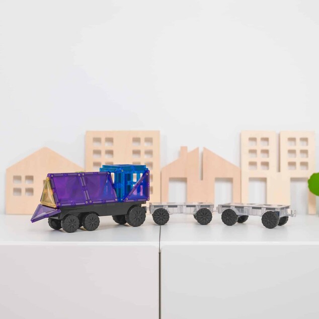 CONNETIX® Rainbow Transport Pack magnetisches Bausteinset 50 Stück