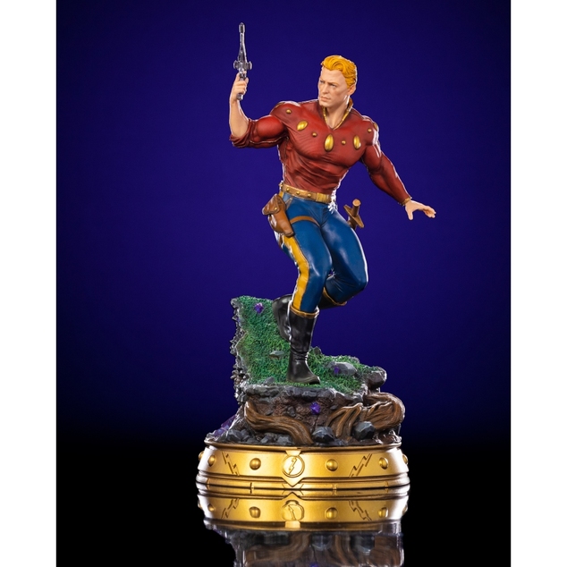 Iron Studios Defenders of The Earth - Flash Gordon Deluxe Szobor 1/10