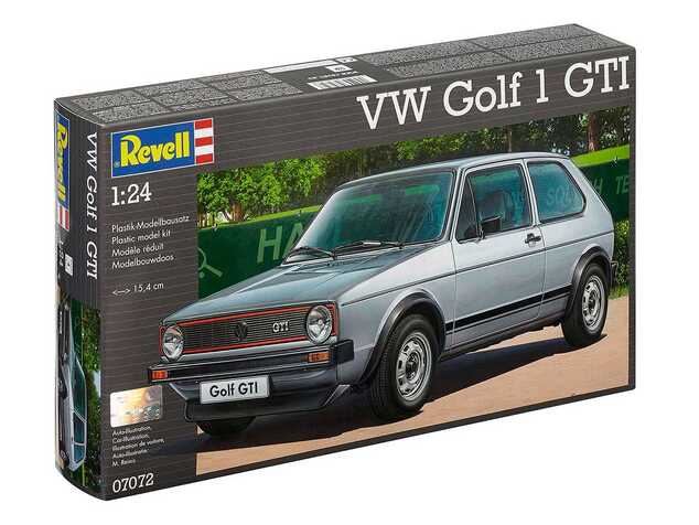 Plastikmodellbausatz Auto 07072 - VW Golf 1 GTI (1:24)