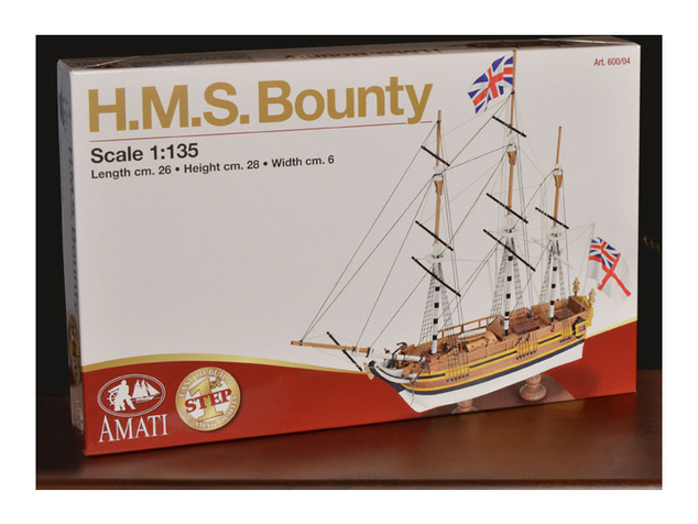 AMATI HMS Bounty 1:135 First step kit