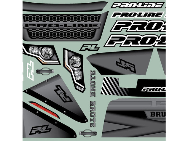 Pro-Line karoséria 1:8 Brute Bash Armor biela (Arrma Kraton 6S)