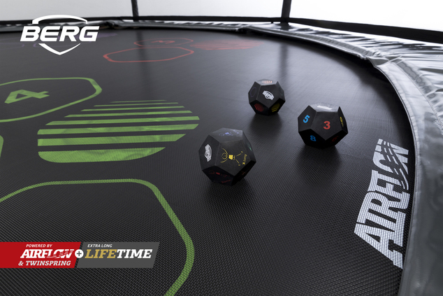 BERG Champion 430 Grey Levels + ochranná sieť Deluxe DLX XL