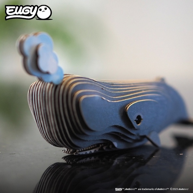 EUGY Sperm Whale 3D kartonasta sestavljanka